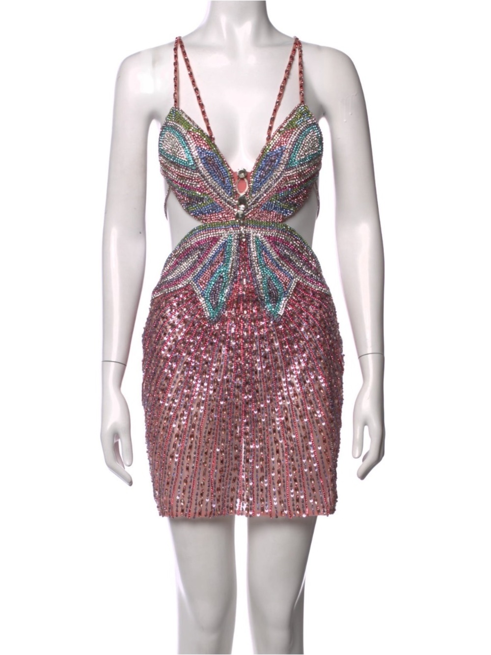 Portia and Scarlett embellished butterfly dress